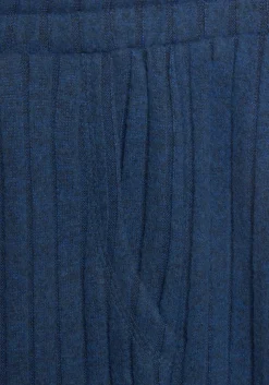 Homewear|LASCANA Homewearhose blau-meliert
