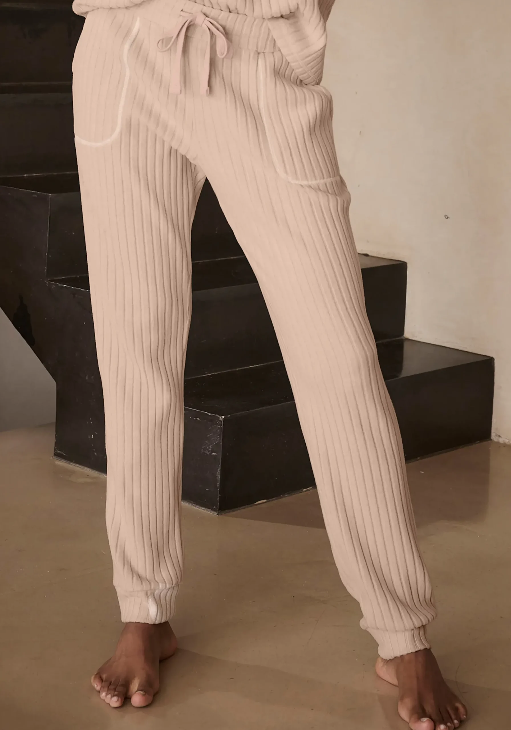 Homewear|LASCANA Homewearhose sand-meliert