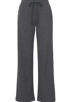 Homewear|Homewear|LASCANA Homewearhose anthrazit-meliert