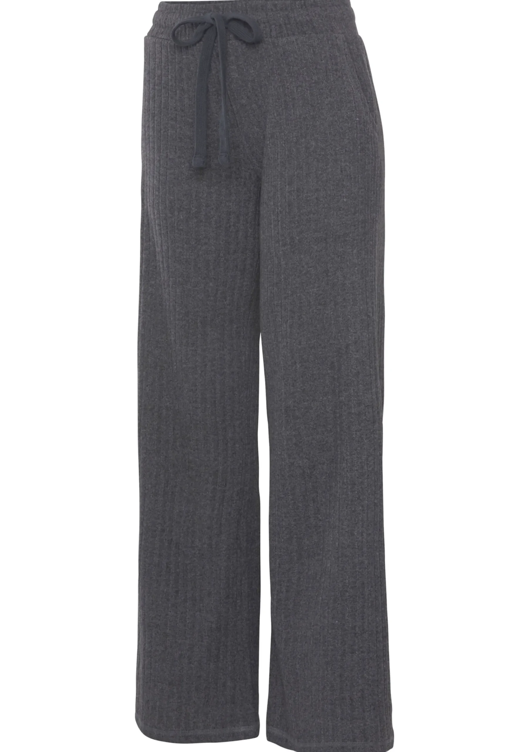 Homewear|Homewear|LASCANA Homewearhose anthrazit-meliert