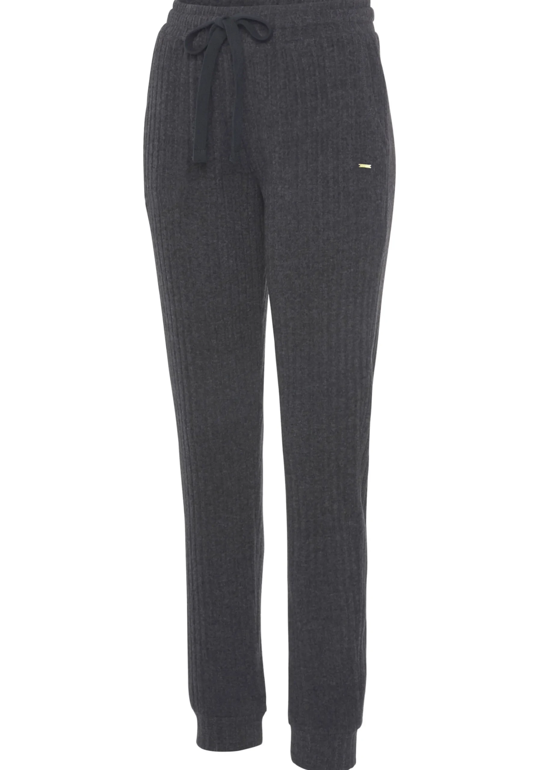 Homewear|Homewear|LASCANA Homewearhose anthrazit-meliert
