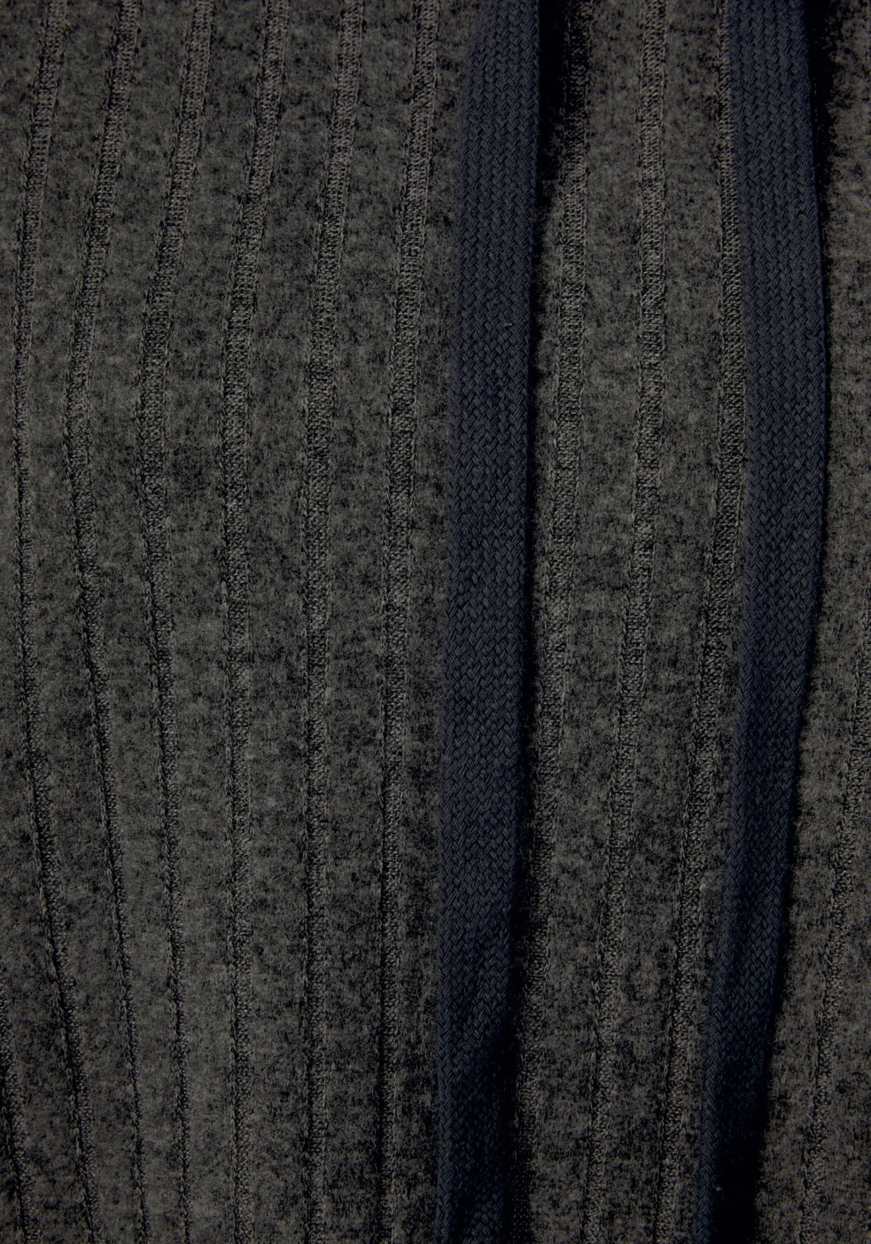 Pullover|LASCANA Hoodie anthrazit-meliert