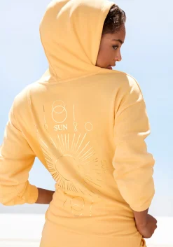 Pullover|Buffalo Hoodie gelb