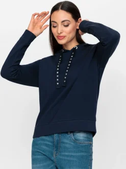 Shirts|heine Hoodie marine