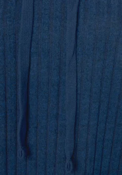 Pullover|LASCANA Hoodie blau-meliert