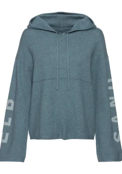 Strandmode|Elbsand Hoodie petrol