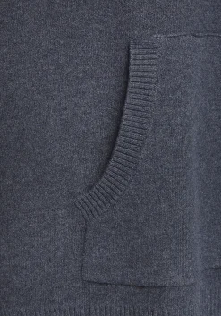 Strandmode|Elbsand Hoodie blaumeliert