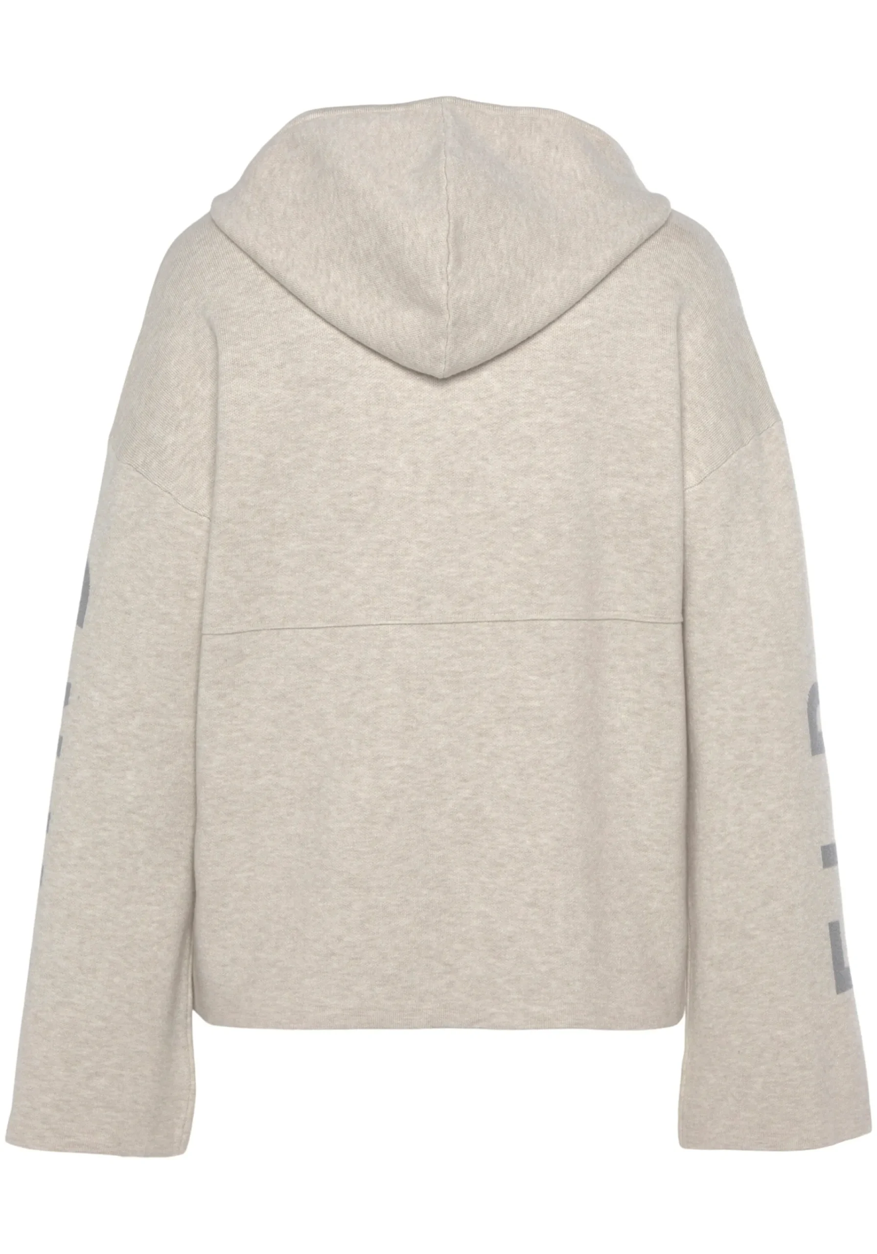 Strandmode|Elbsand Hoodie hellgrau