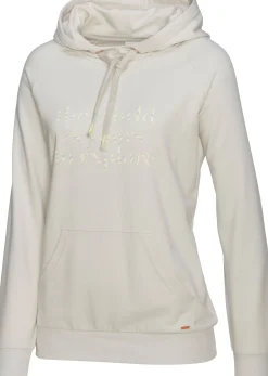 Pullover|LASCANA Hoodie hellgrau