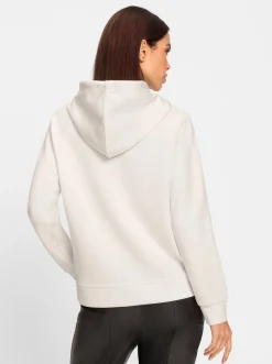 Shirts|heine Hoodie mit Schmuckknöpfen champagner