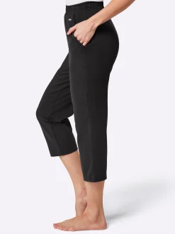 Homewear|Homewear|feel good 7/8-Hose schwarz