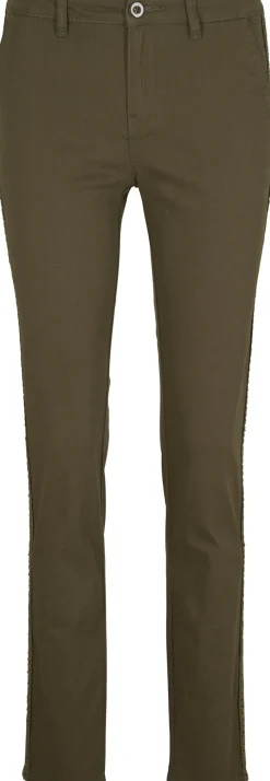Hosen|heine Hose dunkeloliv
