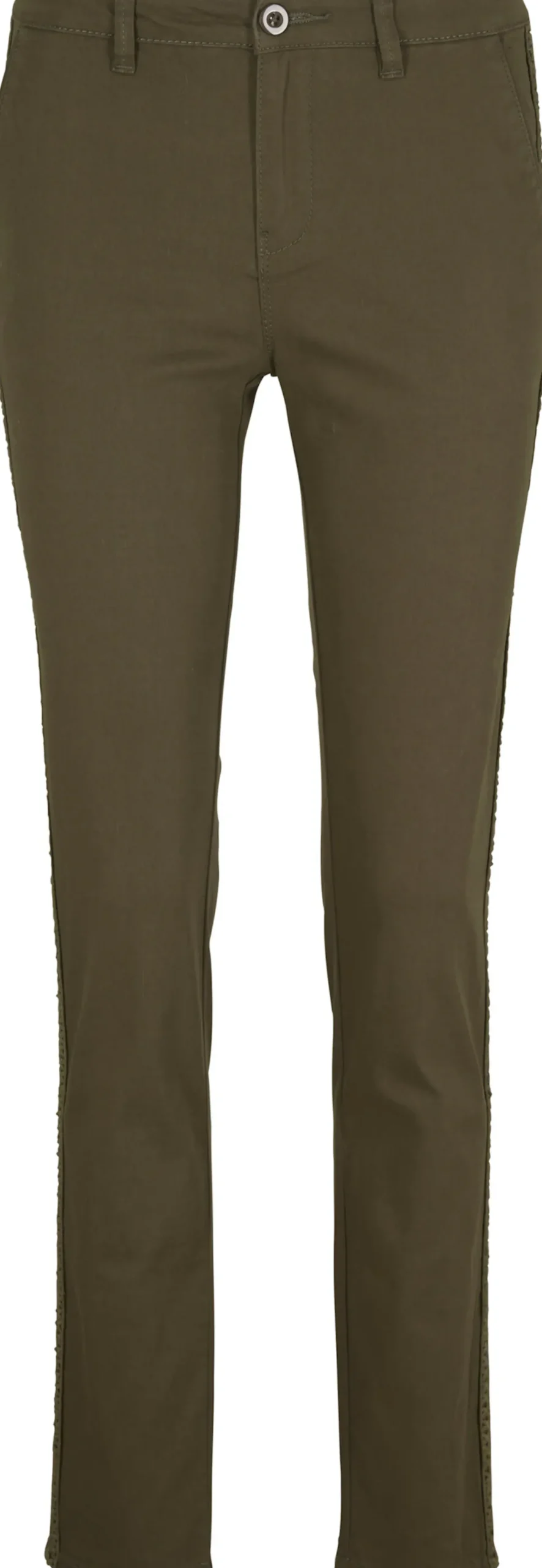 Hosen|heine Hose dunkeloliv