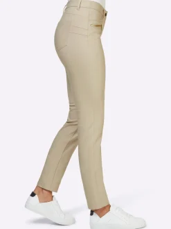 Hosen|heine Hose sand