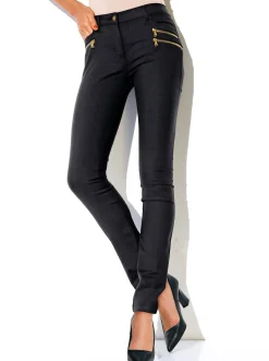 Strandmode|Hosen|heine Hose schwarz