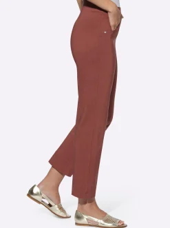 Hosen|heine Hose rotbraun