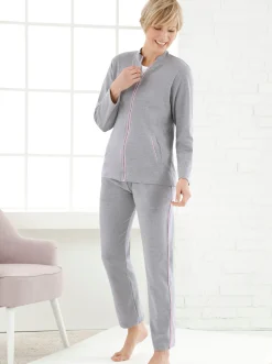 Homewear|Homewear|feel good Hose grau-meliert