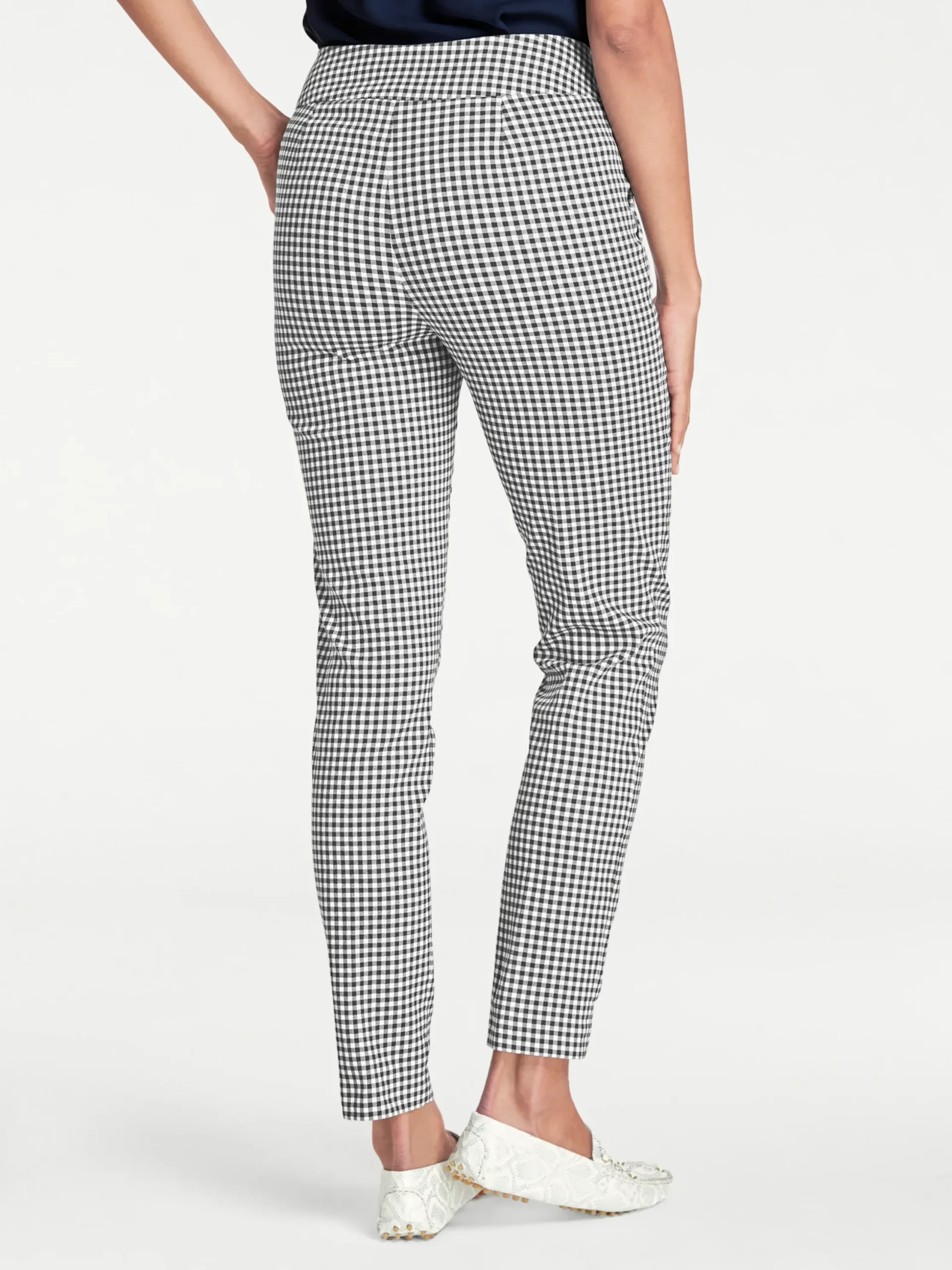 Hosen|heine Hose schwarz-weiß