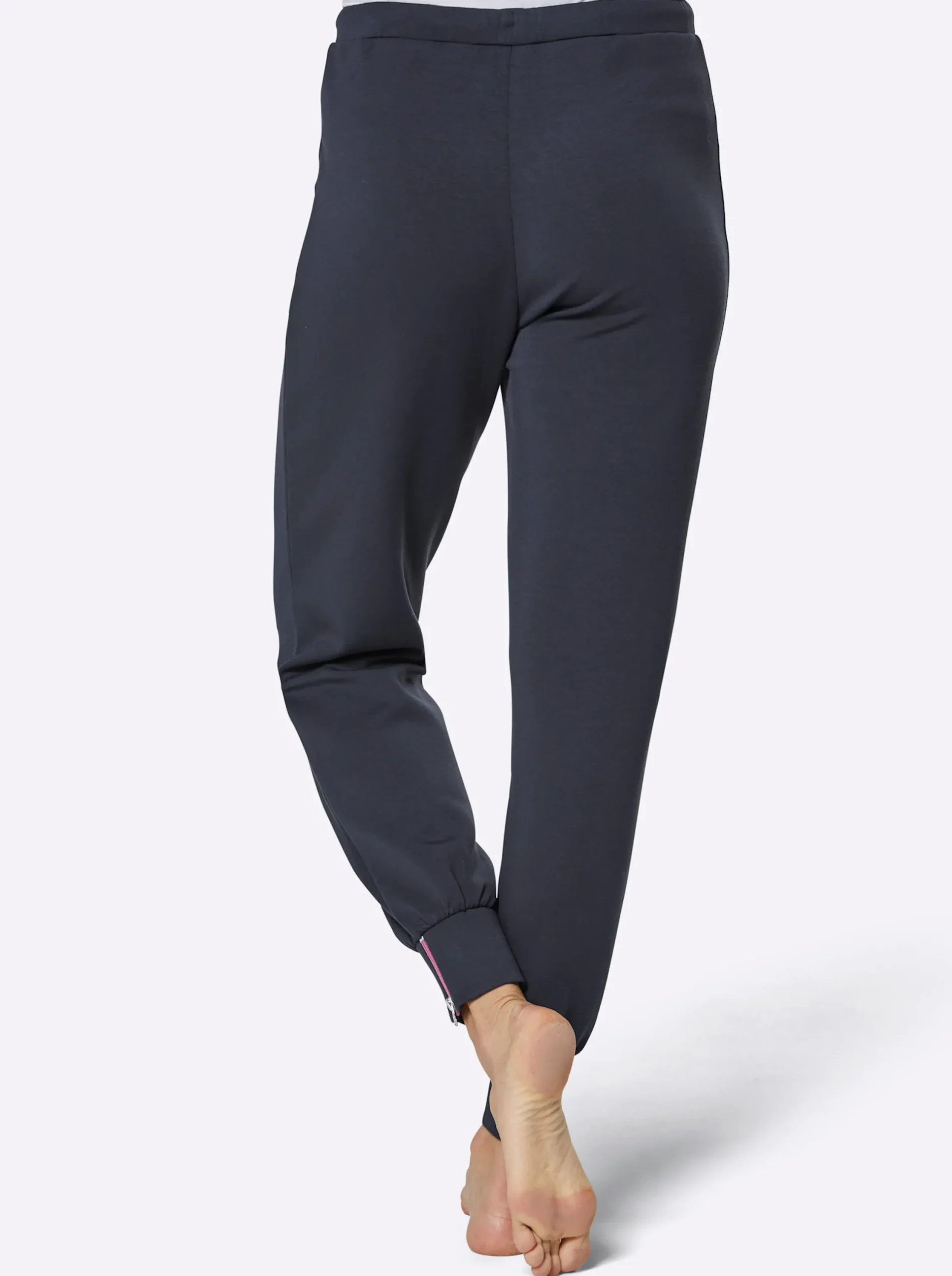 Homewear|CREATION L PREMIUM Hose marine-fuchsia