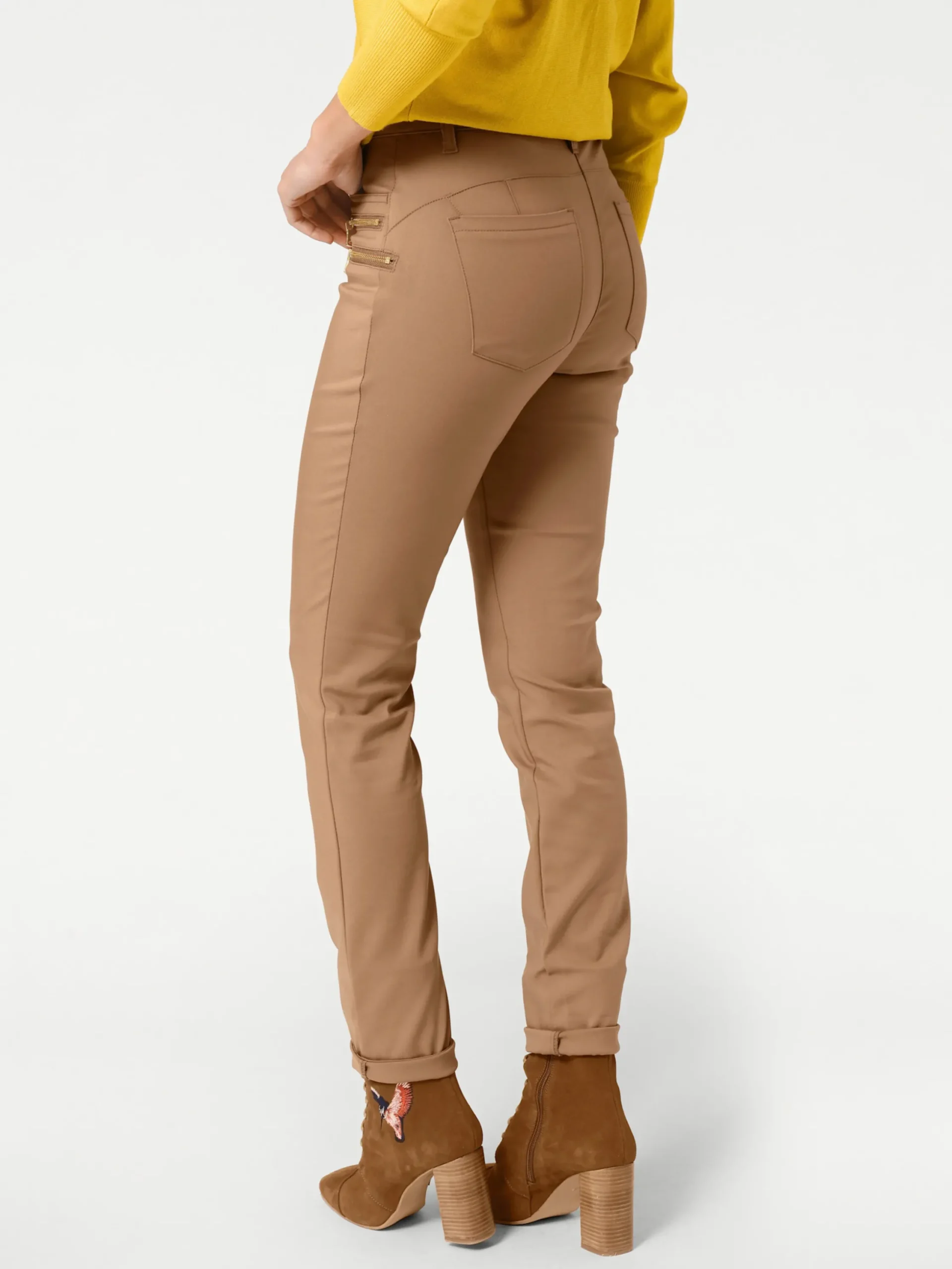 Hosen|heine Hose camel