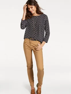Hosen|heine Hose camel