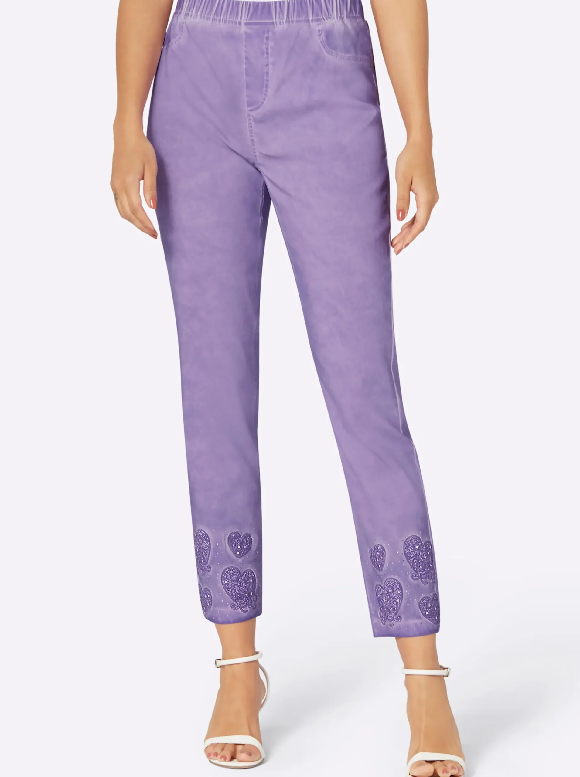 Hosen| Hose lavendel