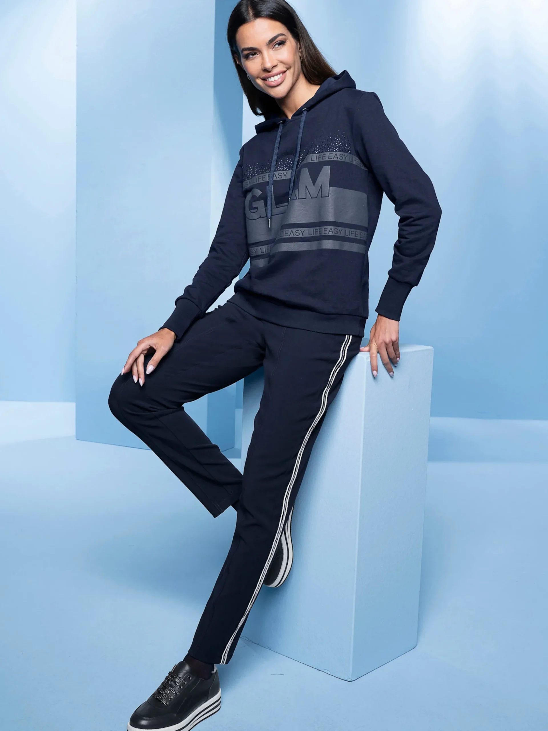 Hosen|heine Hose marine