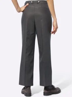 Hosen|heine Hose graphit