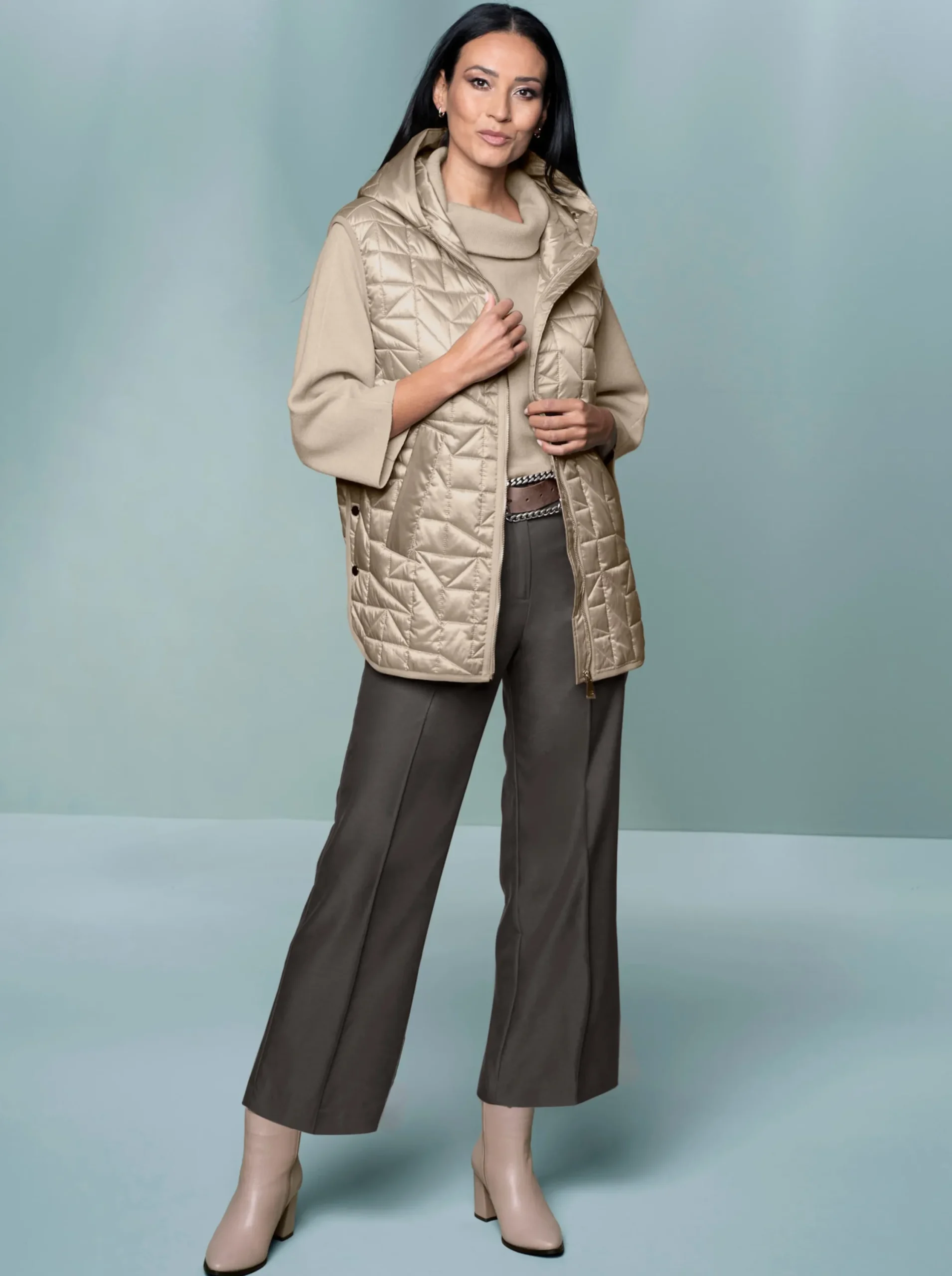Hosen|heine Hose graphit