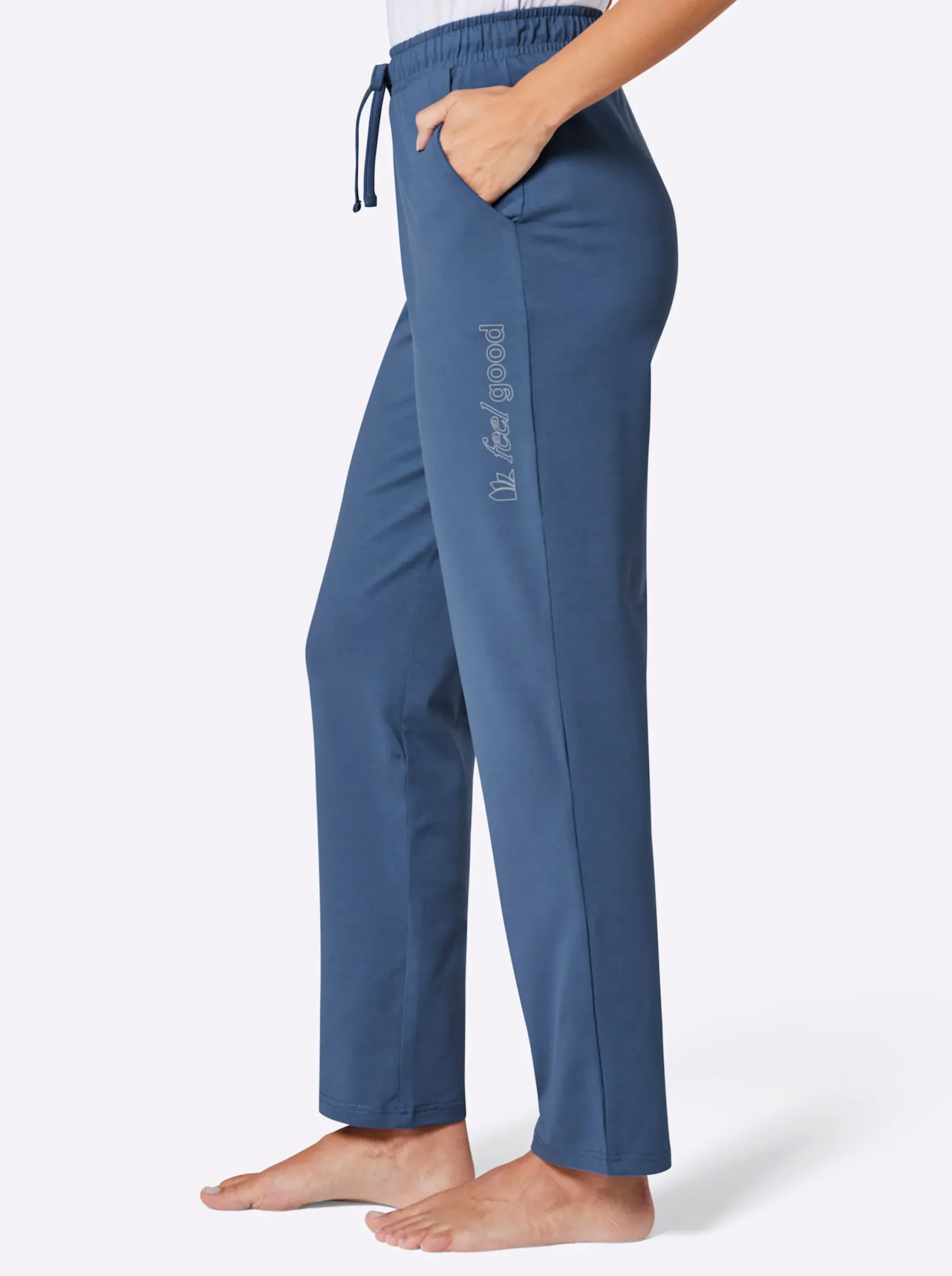 Homewear|Homewear|feel good Hose jeansblau