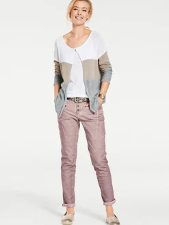 Hosen|heine Hose rosé