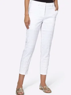 Hosen|heine Hose weiß