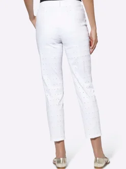 Hosen|heine Hose weiß