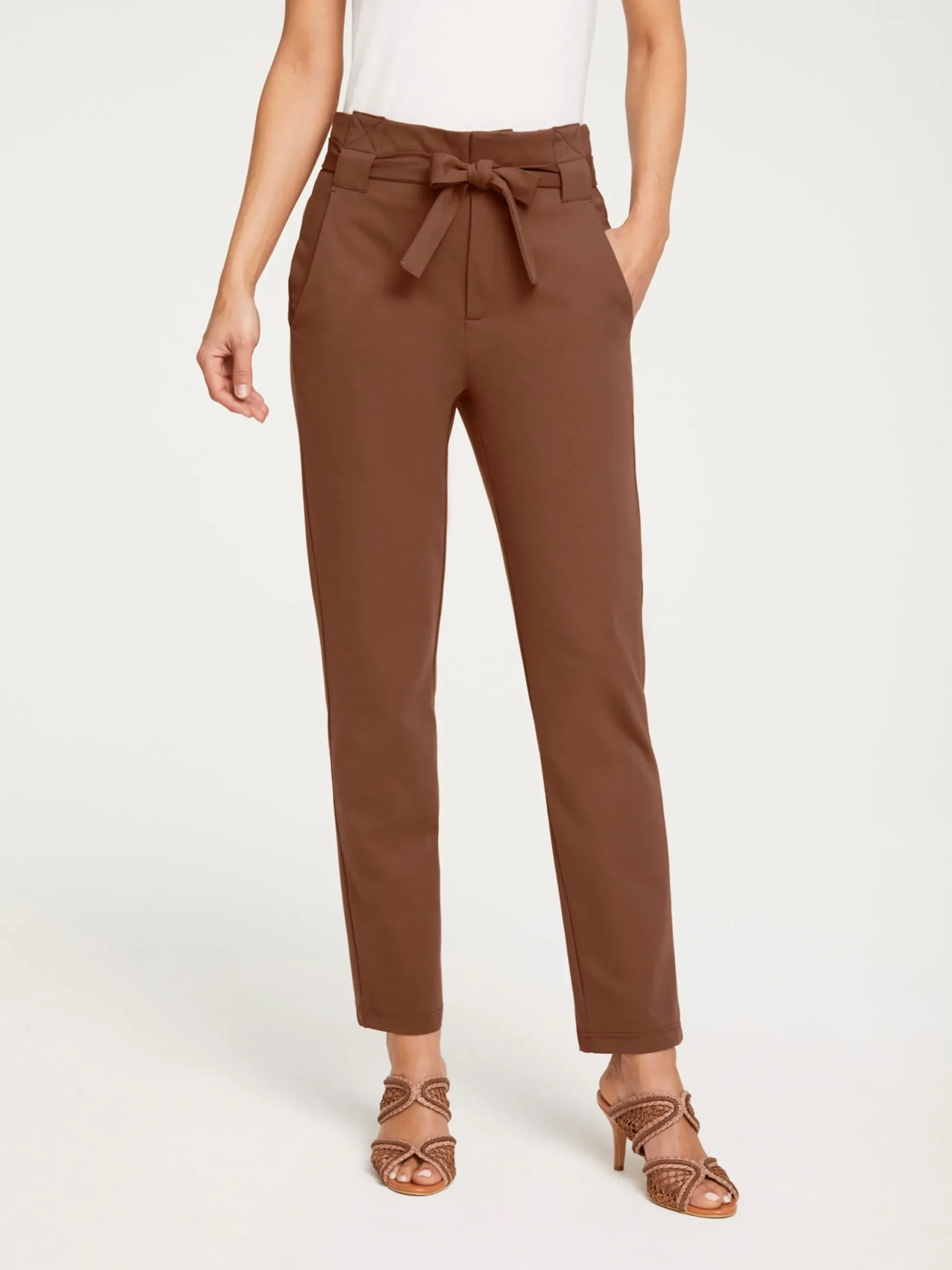 Strandmode|Hosen|heine Hose nussbaum