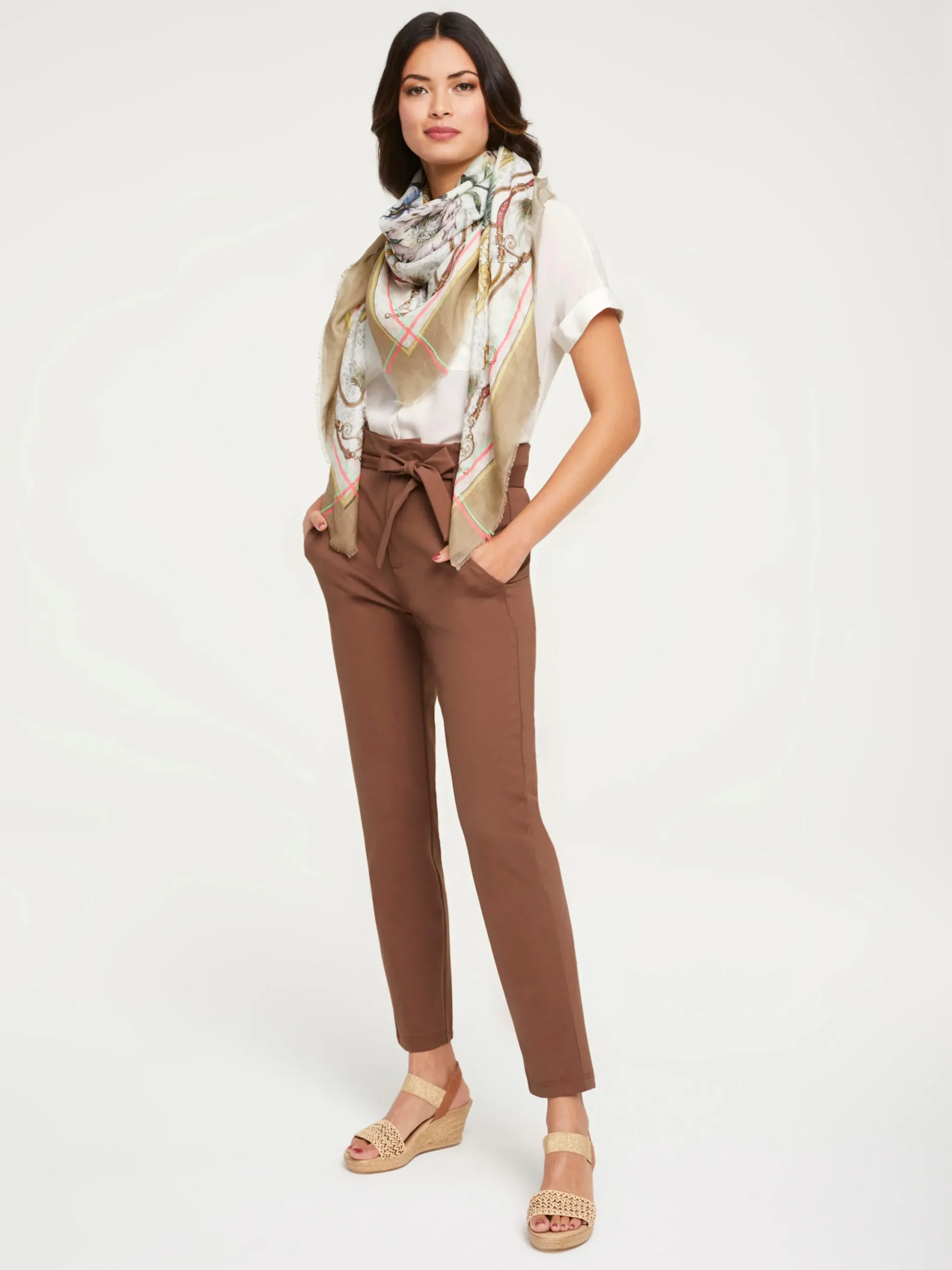 Strandmode|Hosen|heine Hose nussbaum