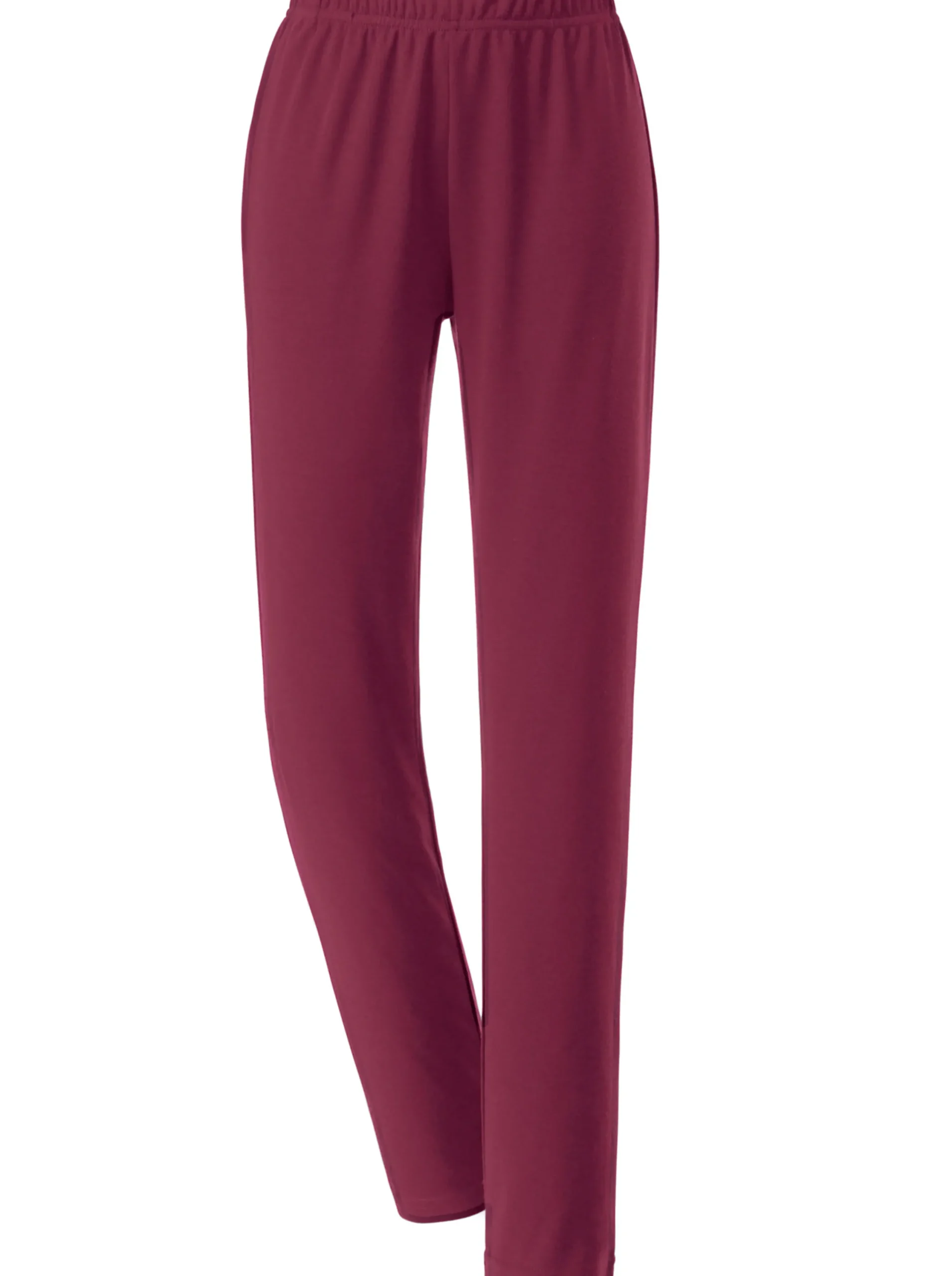 Homewear|feel good Hose bordeaux