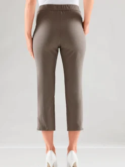 Hosen|Adelina by Scheiter 7/8-Hose in Bengalin-Qualität taupe