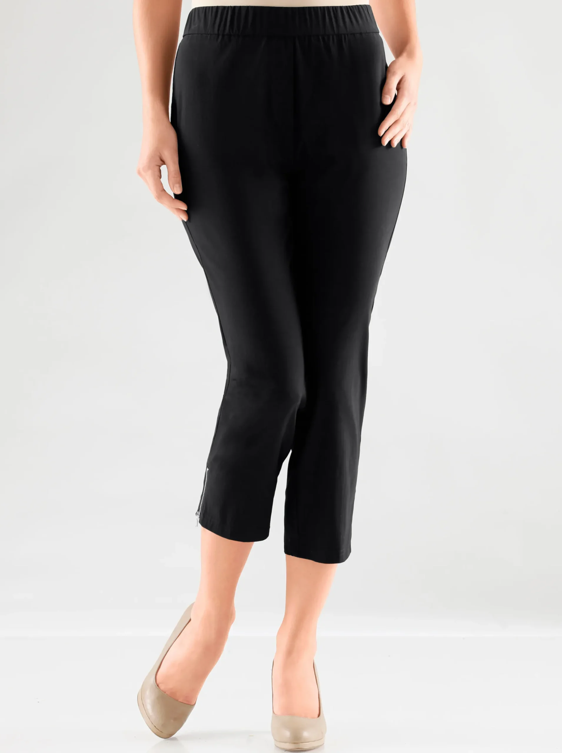 Hosen|Adelina by Scheiter 7/8-Hose in Bengalin-Qualität schwarz