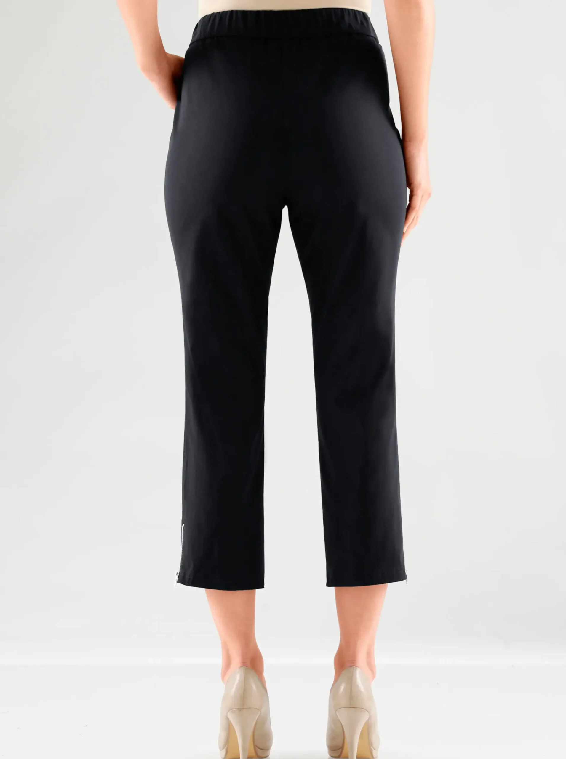 Hosen|Adelina by Scheiter 7/8-Hose in Bengalin-Qualität schwarz