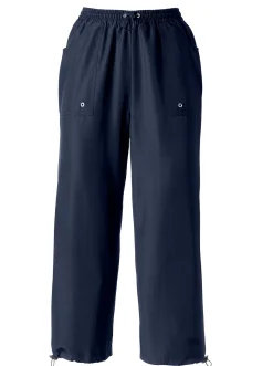 Hosen| 7/8-Hose in Microfaser-Qualität marine