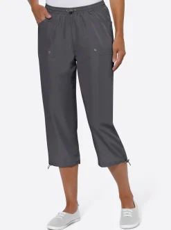 Hosen| 7/8-Hose in Microfaser-Qualität anthrazit