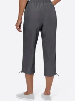 Hosen| 7/8-Hose in Microfaser-Qualität anthrazit