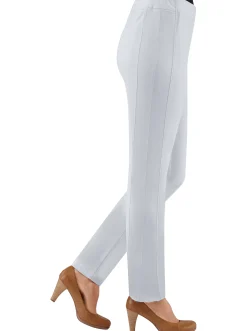 Hosen|Stehmann Comfort line Hose mit Dehnbund, Viskose-Qualität hellblau