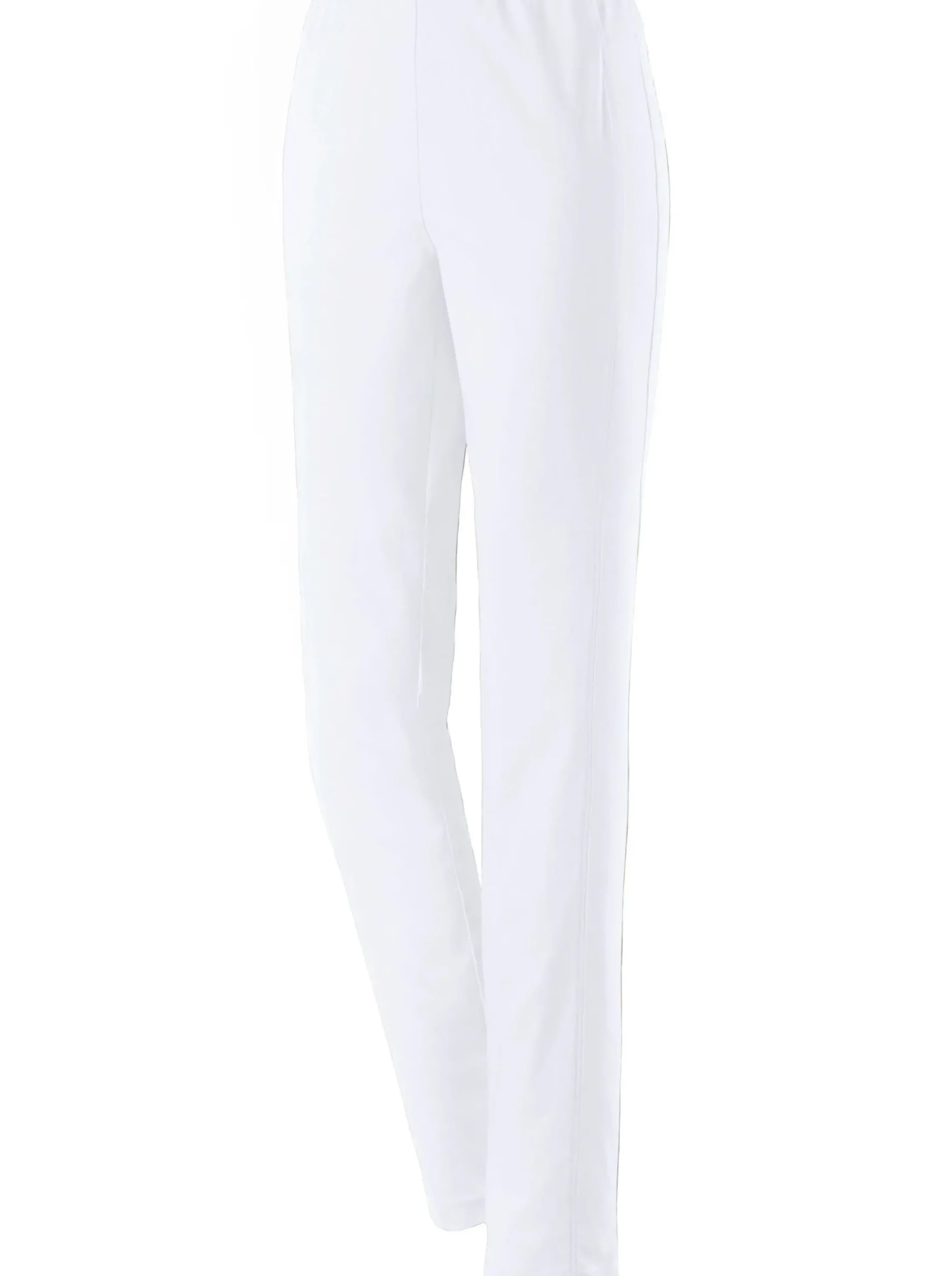 Hosen|Stehmann Comfort line Hose mit Dehnbund, Viskose-Qualität weiß