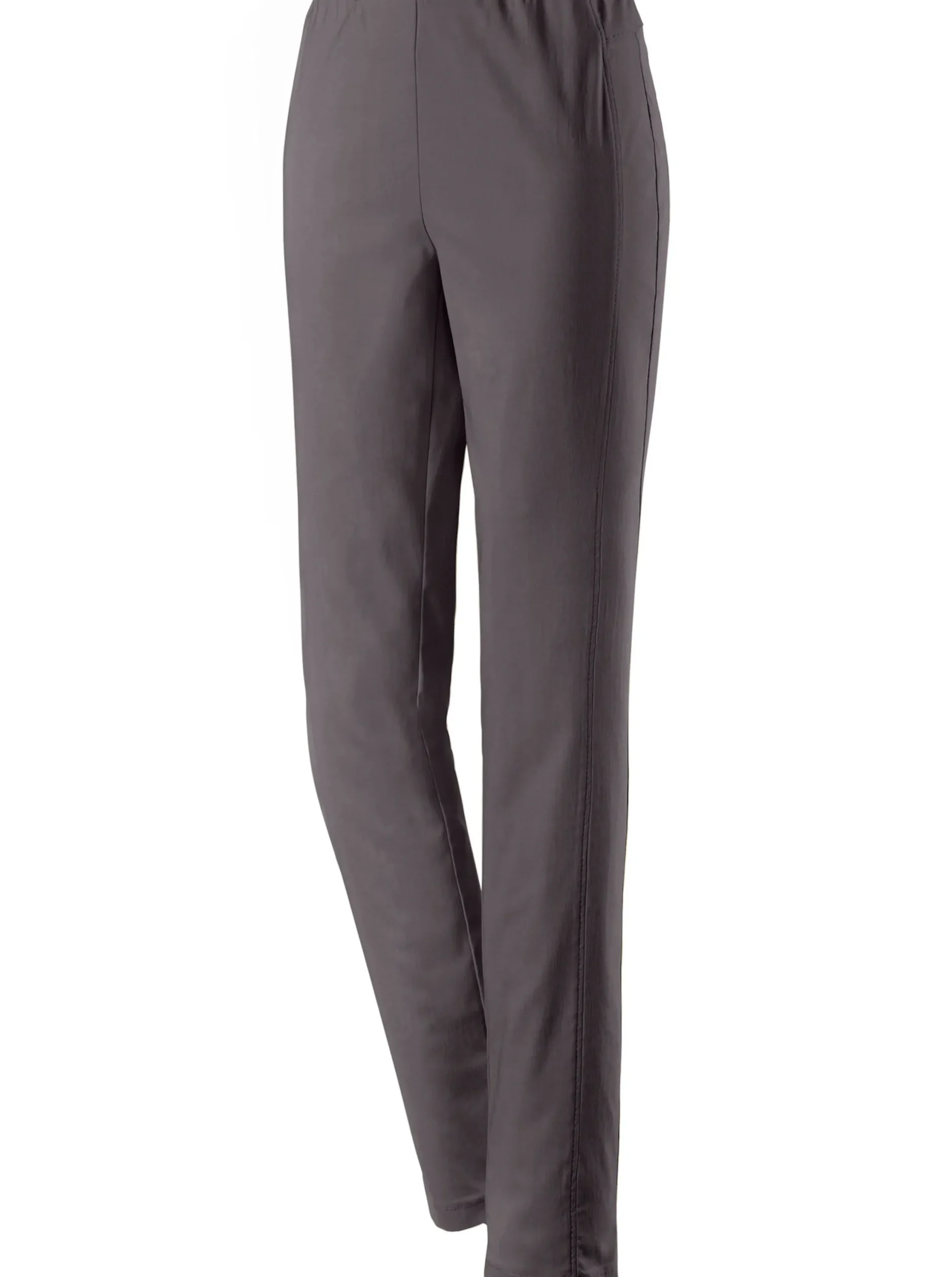 Hosen|Stehmann Comfort line Hose mit Dehnbund, Viskose-Qualität grafit