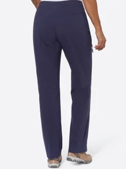 Hosen| Hose mit Klettverschluss am Bund marine