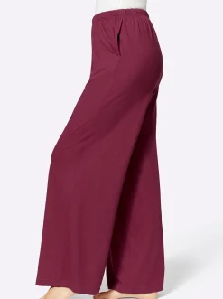 Homewear|Homewear|feel good Hosen marine+bordeaux