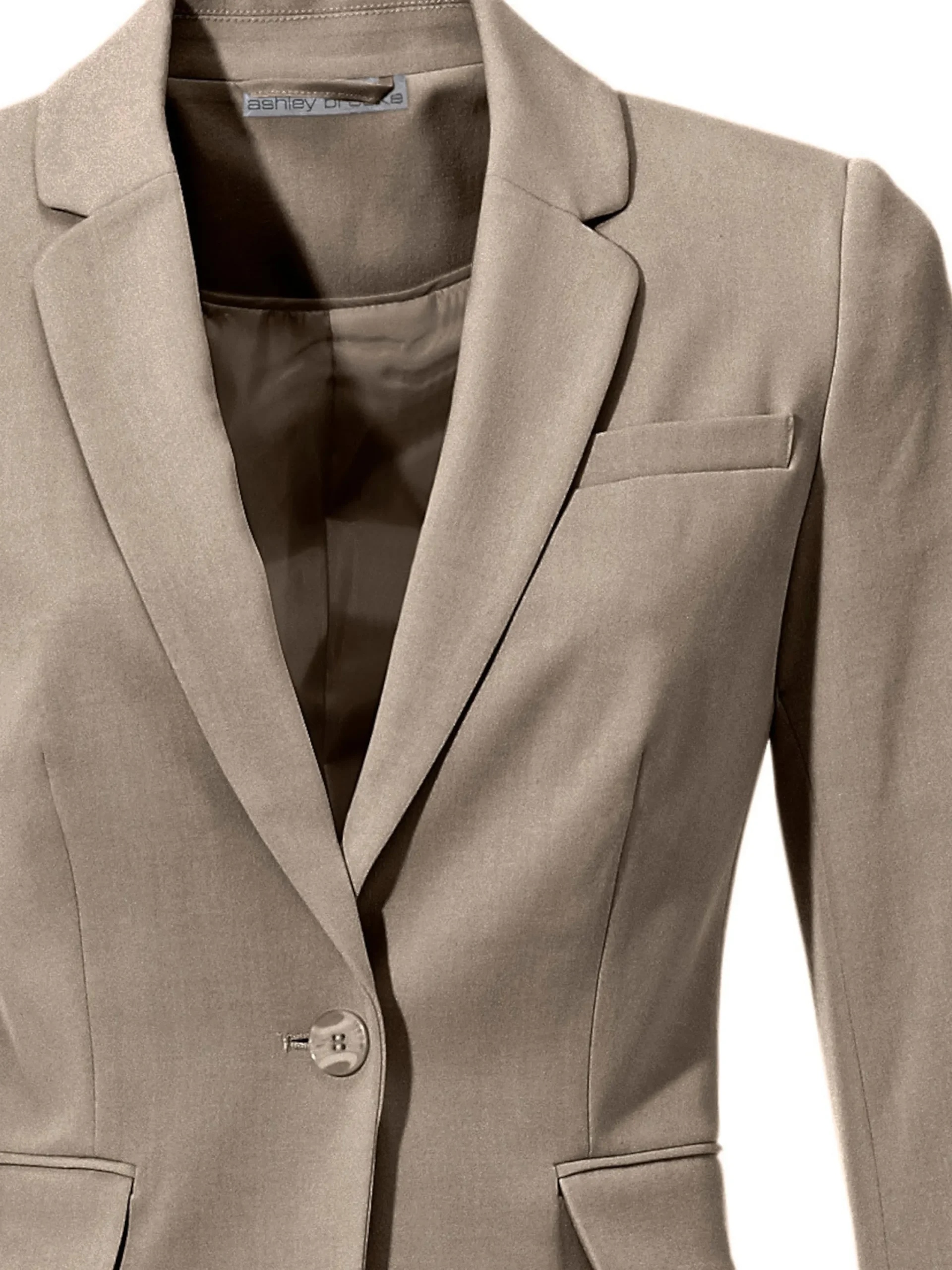Hosenanzüge|heine Hosenanzug mit seitlichen Taschen taupe