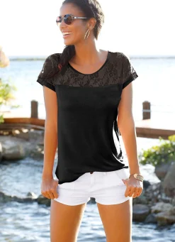 Strandmode|Buffalo Hotpants weiß