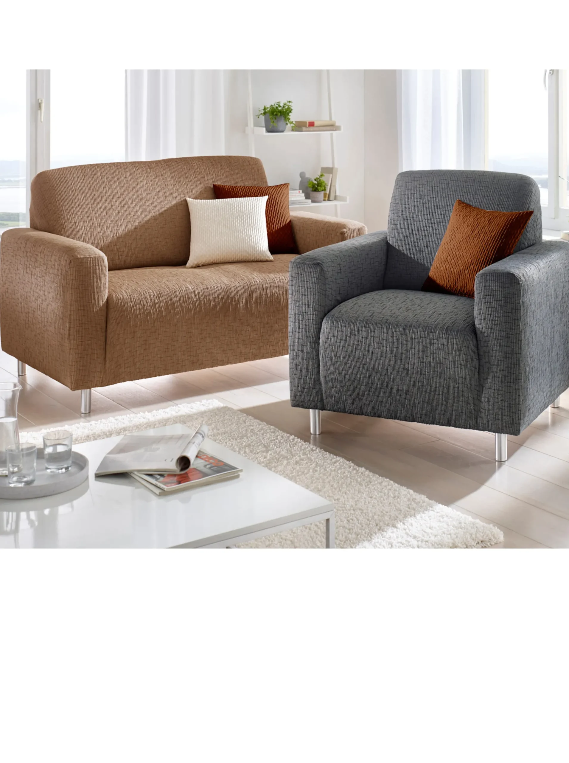 Sofaüberwürfe & Hussen|Wohnzimmer| Hussenprogramm